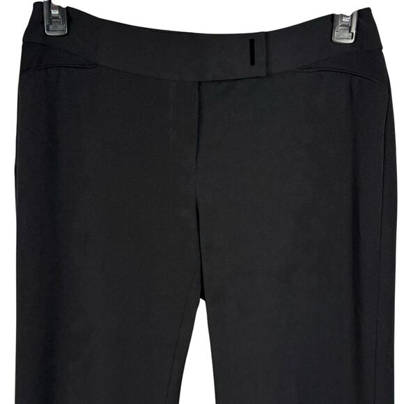 WHBM Legacy SZ 6R Modern Boot Dress Pants Stretch Zip-Fly Flat Front Pockets - Picture 2 of 9